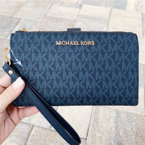 michael kors wristlet phone wallet|wristlet michael kors outlet.